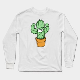 Ripped Cactus Long Sleeve T-Shirt